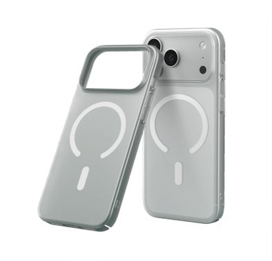 Green Lion Delgado Matte MagSafe Case for iPhone 17 Pro Max, Drop Protection, Anti-Fingerprint, Comfortable Grip, Anti-Scratch, Camera Protection - Clear