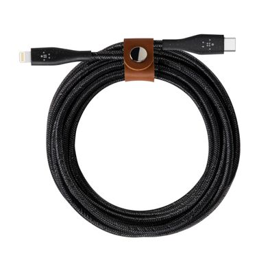    كابل لايتنينج من بيلكن F8J243bt04-BLK يو اس بي-سي مع موصل لايتنينج.