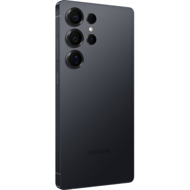 Samsung Galaxy S25 Ultra with 1TB Capacity, 6.8-inch Screen Size, Octa-Core CPU, 5G Network Technology, Rounded Design, 50MP Rear Camera, Middle East Version - Titanium Jetblack