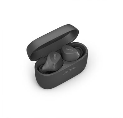 Jabra Elite 4 Active Earbuds, Active Noise Cancellation, Alexa Built-in, Up to 6 Bluetooth Devices Paired, Up to 10 m Operating Range, Up to 180 Minutes Charging Time - Black