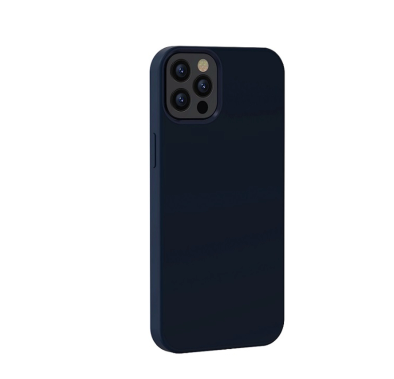 Devia Nature Series Silicone Case For iPhone 13 - Navy Blue