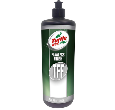 مانع التسرب البوليمري Turtle Wax Flawless Finish، طلاء بوليمر، لمعان عميق نهائي، 1000 مل - أخضر / أسود