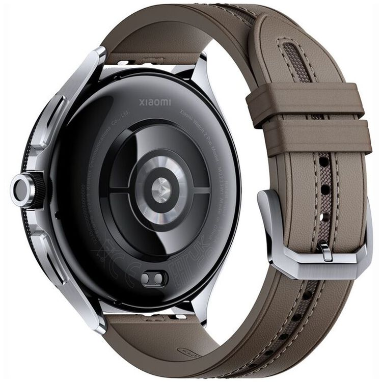 Xiaomi Watch 2 Pro Smartwatch, 1.43" AMOLED Display, 65h Working Time, Bluetooth 5.2, Wi-Fi, GPS, 5ATM Water Resistant, Optical Heart Rate & Electronic Compass Sensor, Magnetic Charging - Silver