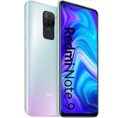 شاومي ريدم نوت9 (4G) ل تي اي هاتف ذكي ثنائي الشريحة بشاشة 6.53 بوصة  4 جيجا بايت رام / 128 جيجا بايت روم تخزين ، كاميرا أمامية 13 ميجا بيكسل وكاميرا خلفية 48 ميجا بيكسل ، شريحة ميديا ​​تيك هيليو G85 ، بطارية 5020 مللي أمبير تعمل بنظام أندرويد - ابيض قطبي