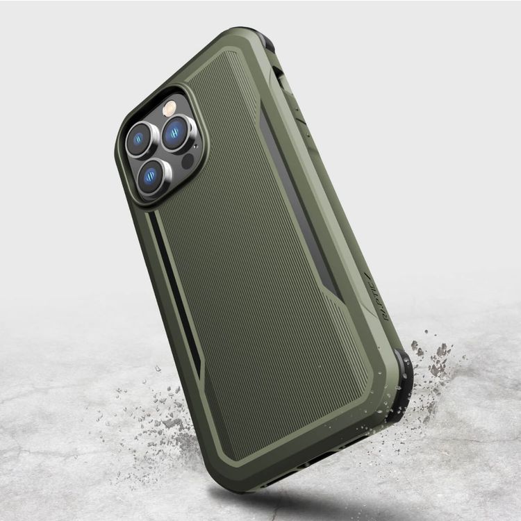 X-Doria Raptic Fort built for MagSafe iPhone 14 Pro  - Green
