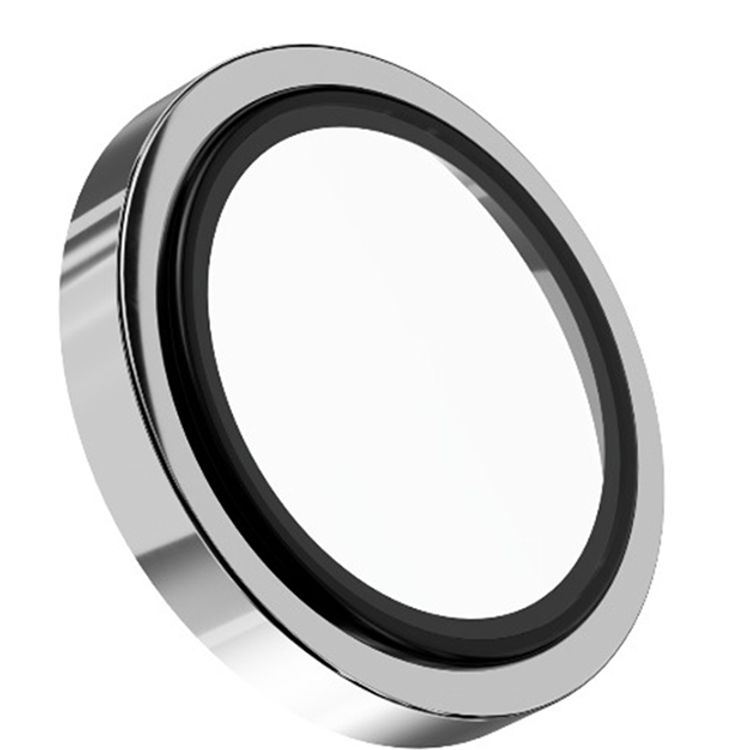 واقي عدسات كاميرا Levelo LucentUno مع نفاذية 99% لجهاز iPhone 17 Air، مقاوم لبصمات الأصابع، مقاوم للخدوش، زجاج AR مزدوج الجوانب، طلاء طارد للزيوت، حماية متعددة الطبقات، لاصق قوي - فضي.