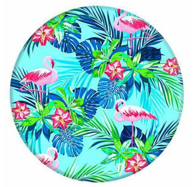 PopSockets Stand and Grip - Rainforest Flamingos