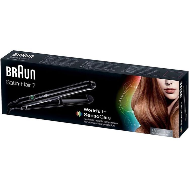 Braun Satin Hair 7 ST780 SensoCare Straightener - Black
