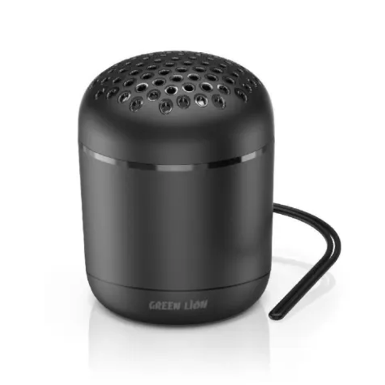 Green Lion G-Bass Portable Bluetooth Speaker - Black