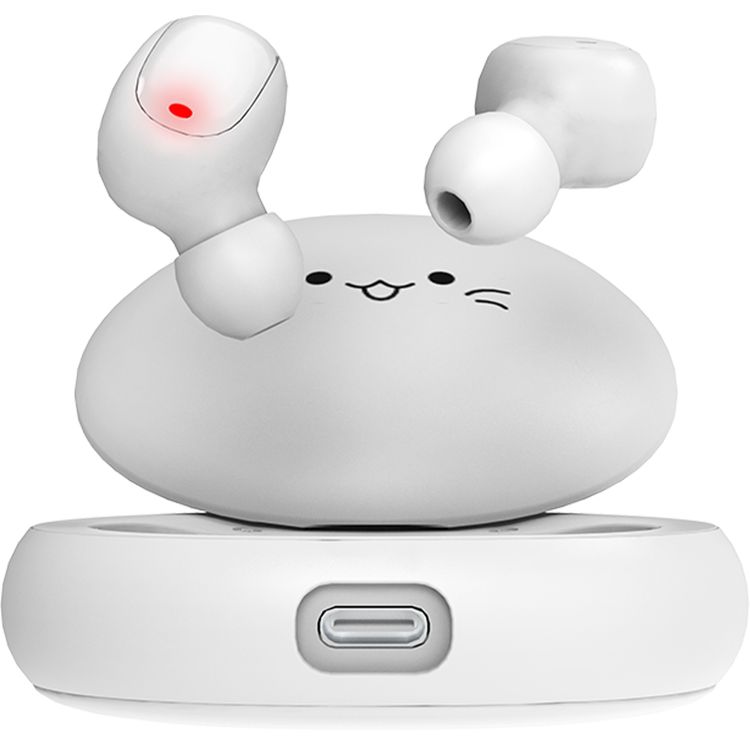 Porodo Soundtec Kid's True Wireless Earbuds with Touch Controls - White