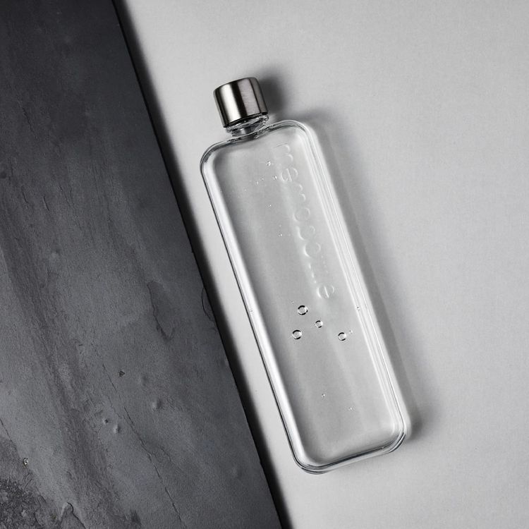 Slim Memobottle 450ml - Clear