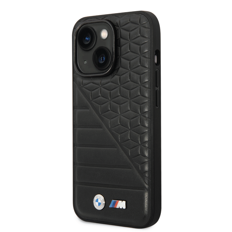 BMW M Collection PU Leather Case Hot Stamped BI/Pattern Printed Logo For iPhone 14