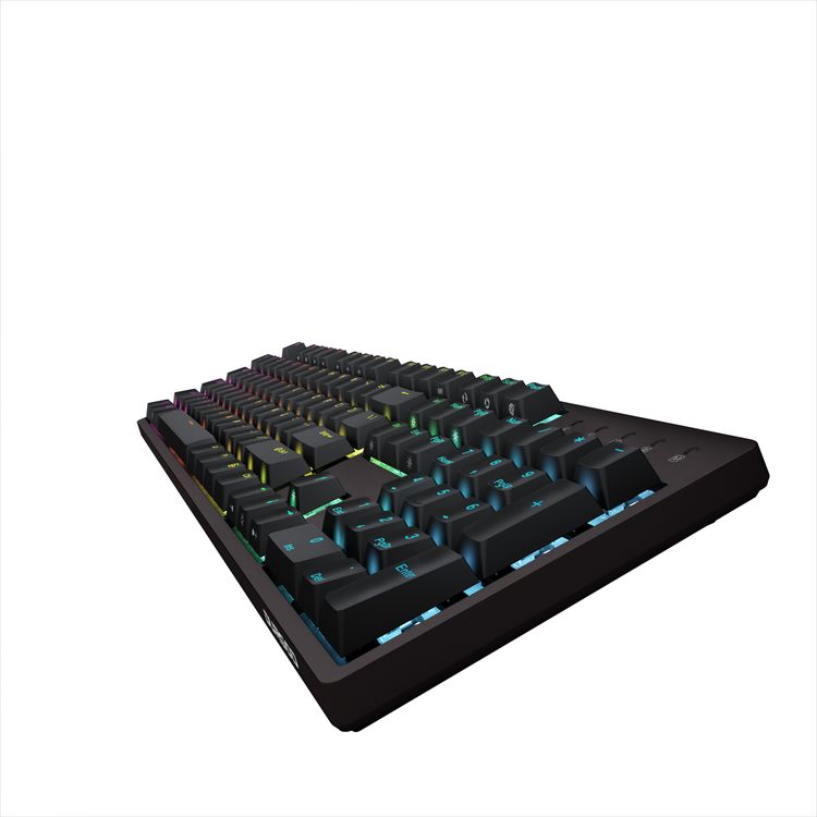Durgod Taurus TKL Wireless Mechanical Gaming Keyboard  - Double Shot PBT NKRO (Cherry Red,Brown) - Space Purple