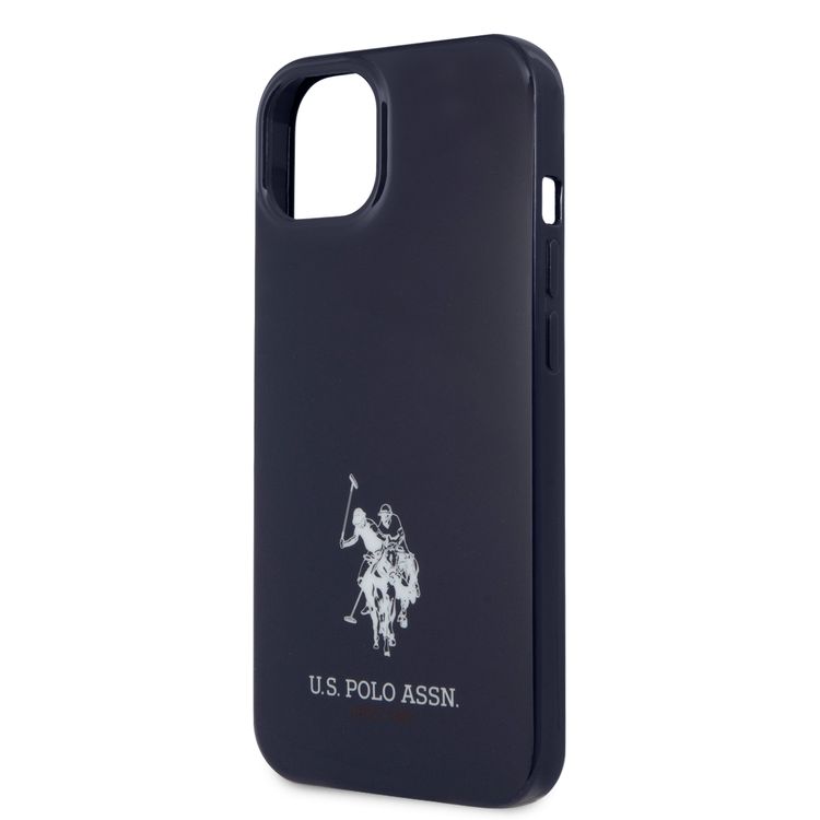 CG MOBILE U.S. Polo Assn. Full TPU Mini Horses Logo USPA Compatible for iPhone 13 (6.1") Drop Resistant, Easy Access to All Ports, Anti-Scratch