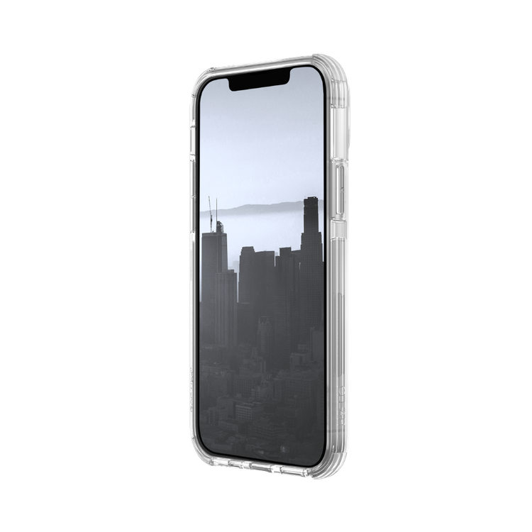 X-Doria Raptic Clear Case with Sleek Design Compatible for iPhone 13 Pro (6.1") Anti-Scratch, Easy Access to All Ports, 6ft Drop Tested, Shock Absorbing Rubber Protection