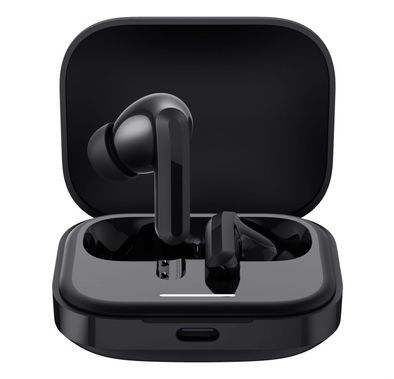 Xiaomi Redmi Buds 5 True Wireless Earbuds, Four Sound Effects Settings, Touch Controls, 54mAh Earbuds Battery Capacity, Type-C Charging Port, 10 m Communication Range - Black
