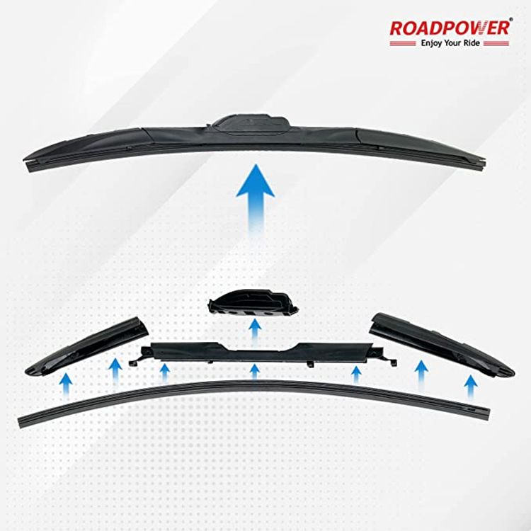 ROADPOWER Quality Performance Premium windshield wipers for Original Equipment Replacement and Refills Fit Honda, Mazda, Toyota, Tacoma, kia,+More Cars Pack of 1 - 20 Inch