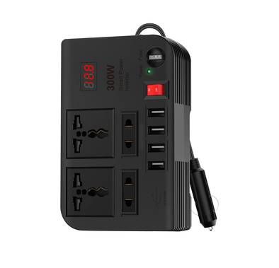 Power Inverter Green Lion GNSPOW300W Spark 3 Car Power In...