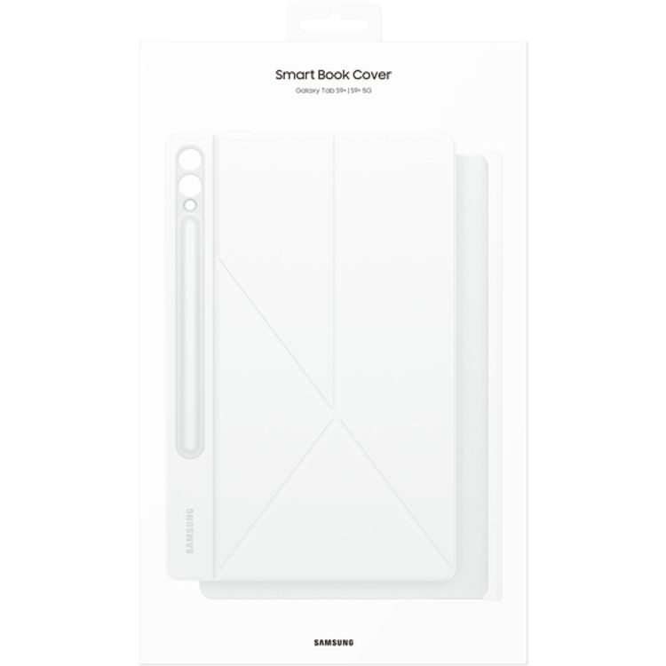 Smart Book Cover  Samsung Tab S9+ | White