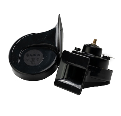 بوق سيارة Kaier R12، 12 فولت، مقاوم للماء، 115 ديسيبل ثنائي النغمة، مضاد للتآكل