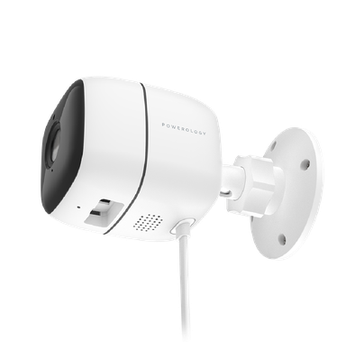 Powerology Security Outdoor Camera, Wide Angle Lens 110°,...