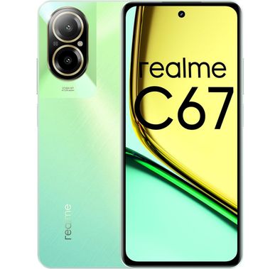 Realme C67 TRA Version, 4G, 8Gb RAM, 256GB Storage, 6.72", 108 MP, Dual-SIM, Android 14, GSM, HSPA, LTE  - Sunny Oasis
