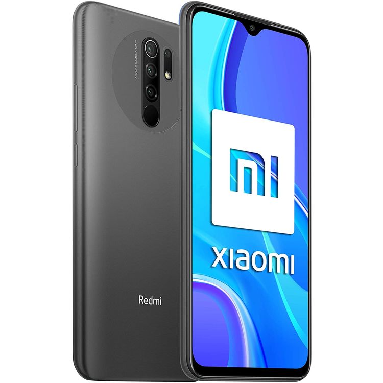 Redmi 9 4G LTE Smartphone Dual Sim 6.53" inch Display 4GB RAM / 64GB ROM Storage, 8MP Front & 13MP Rear Camera, MediaTek Helio G80 Chipset, 5020 mAh All Day Battery Android Mobile Phone