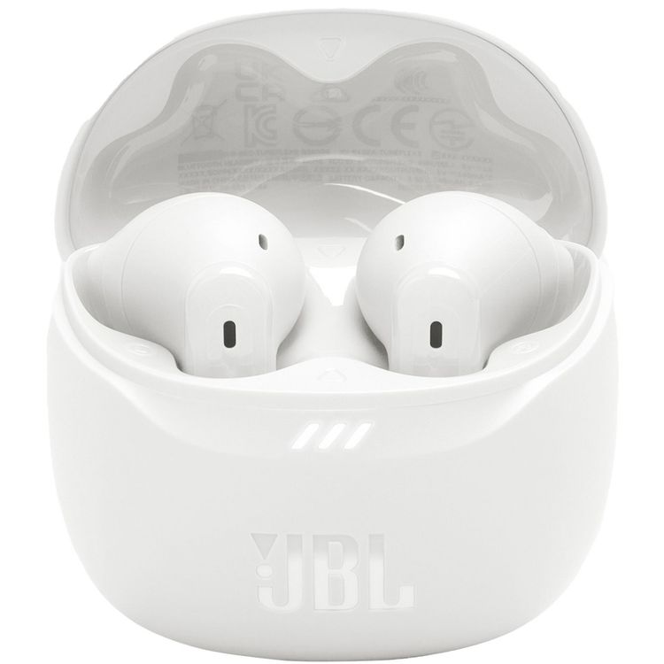 JBL Tune Flex 2 Earbuds with JBL Pure Bass sound, JBL Headphones App, 48 Hours Battery Life, 2 Hours Charging Time - White