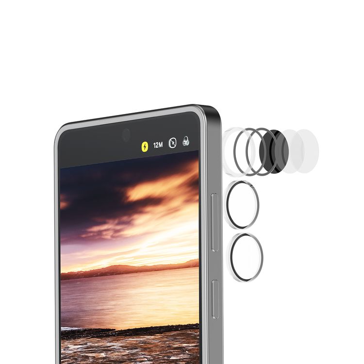 Levelo LucentQuint Camera Lens Protector with Anti-reflective Coating, Samsung Galaxy S26 Ultra Devices Compatibility, 99% Light Transmittance, Durable-Sided AR Glass, Oleophobic Coating, Resilient Glass, Scratch Resistance, 0.3mm Elevated Edge, 0.3mm Elevated Edge - Transparent