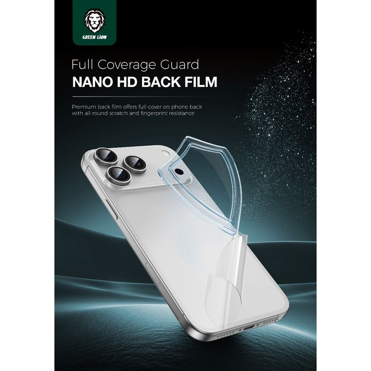 Green Lion 4-in-1 Defender Pack for iPhone 17 Pro, Anti-Shock Case, Anti-Fingerprint Camera Lens, Anti-Broken Edges Glass, 360° Comprehensive Protection Case, Anti-Yellowing Case, Anti-Scratch Camera Lens, HD Clarity Glass, Full Protection, High Quality - Blue Titanium