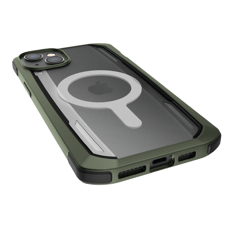 X-Doria Raptic Secure Built For MagSafe Compatible with iPhone 14 Pro Max - Moss Green
