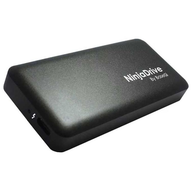 NinjaDrive External SSD Storage 512GB - Plug & Play Extreme Speed - Black