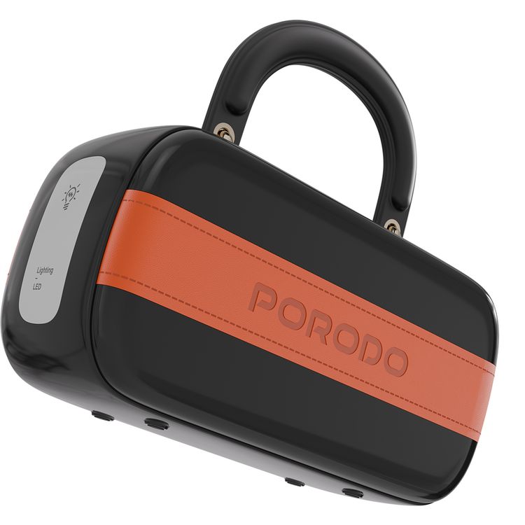 باور بانك بورودو سواي 60000 مللي أمبير ساعة مع إضاءة LED مدمجة، مخرج PD 22.5 واط USB-C مزدوج، مخرج QC 100 واط USB-A مزدوج، إضاءة LED مدمجة، مقبض أنيق