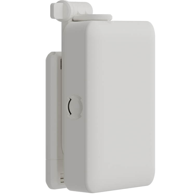 Porodo Lifestyle 3-in 1 Bluetooth Selfi Stick with Detachable Fill Light & Stand, 360° Rotation, Extendable Arm, 12 Hours Working Time - White