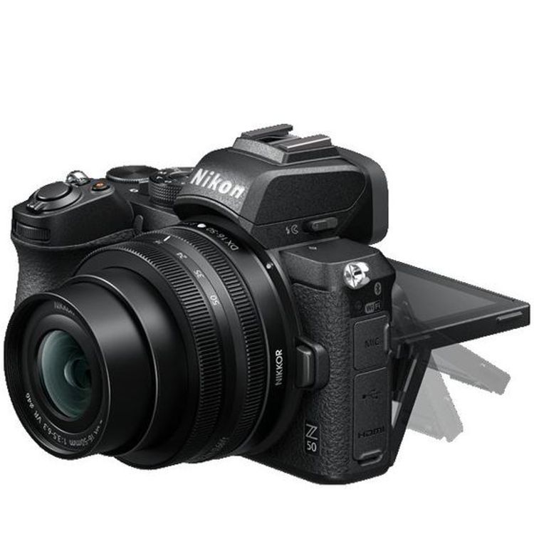 Nikon Z50 Mirrorless Digital Camera with VR Kit | Black