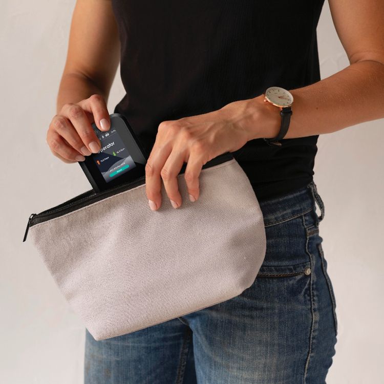 Green Lion Connect 5G Portable MiFi Router with 2.4" TFT Display, Up to 12 Hours Usage Time, Plug & Play Setup, Nano SIM & eSIM Support, 100m Signal Distance, Automatic Configuration, USB-C Charging Port - Black