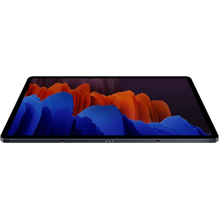 Samsung Galaxy Tab S7+ with S Pen SM-T970 12.4" inch Display 6GB RAM / 256GB ROM, 10090 mAh Long-Lasting Battery, Qualcomm Snapdragon 865 5G+ Processor 45W Fast Charging, 8MP Front & 13MP Rear Camera, Tablet with Fingerprint Sensor - Black