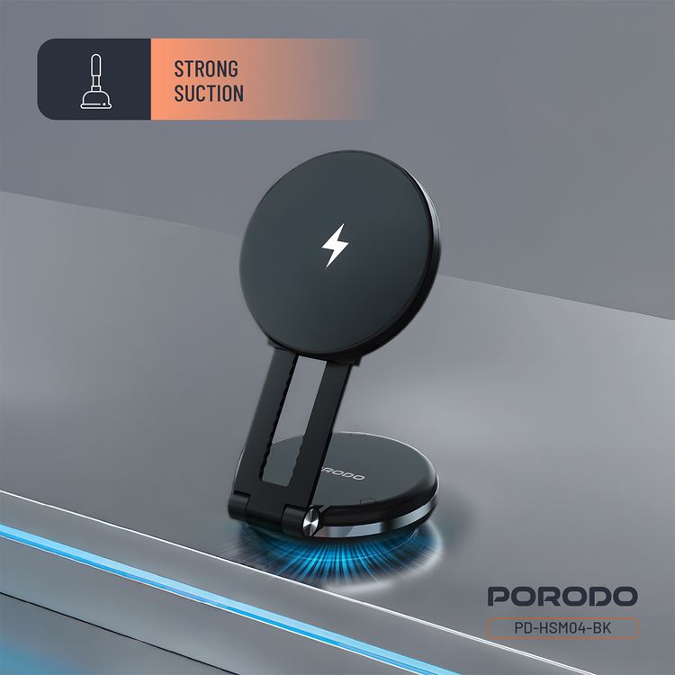 حامل شحن Porodo Vacuseal Magsafe