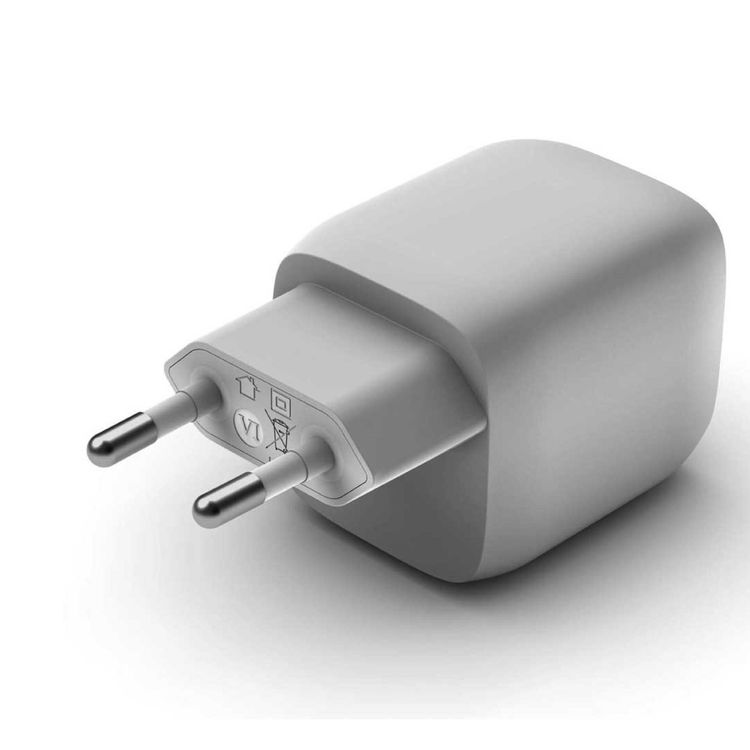 Belkin BOOST CHARGE PRO Dual USB-C GaN Wall Charger with PPS 45W - White