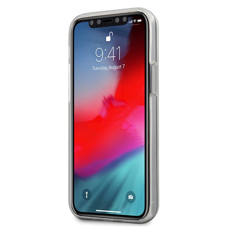 CG MOBILE U.S.Polo Assn. PC/TPU Hard Case DH Color Compatible for iPhone 12 Mini ( 5.4" ) Shock Resistant, Scratches Resistant Back Cover, Easy Access to All Ports Suitable with Wireless Chargers Officially Licensed - Transparent