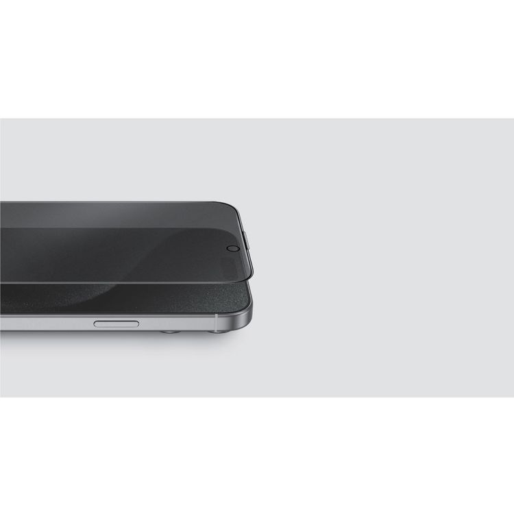 واقي شاشة Green Lion 9H Matte Privacy Anti Peeping Dull Glass - iPhone 16 Pro، عالي الاستجابة، مضاد لبصمات الأصابع، خالٍ من الفقاعات - أسود
