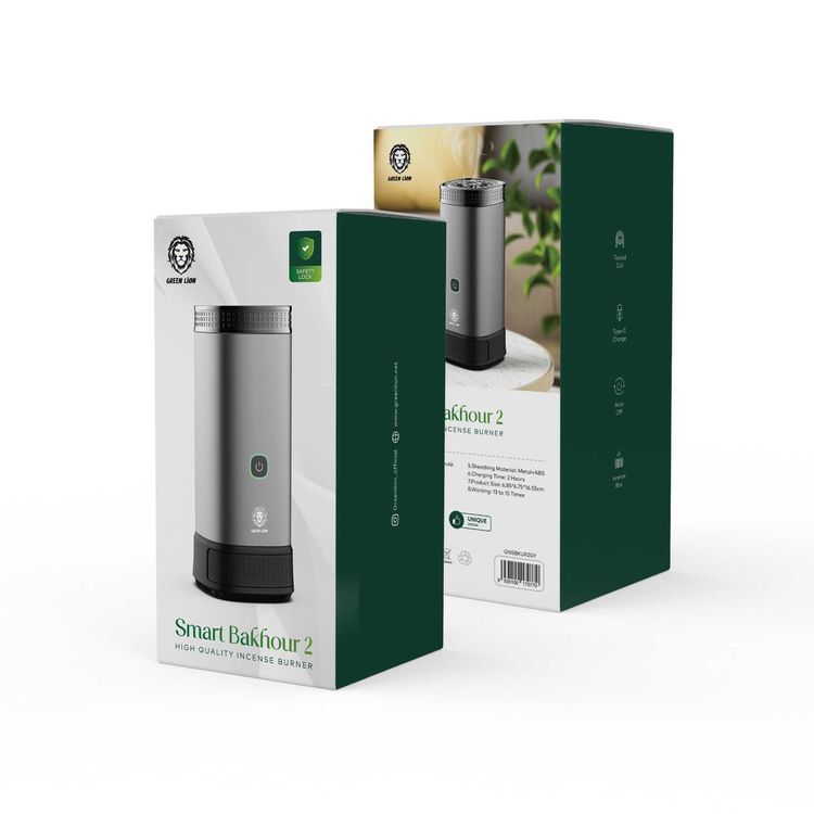 Green Lion Smart Bakhour - Gray