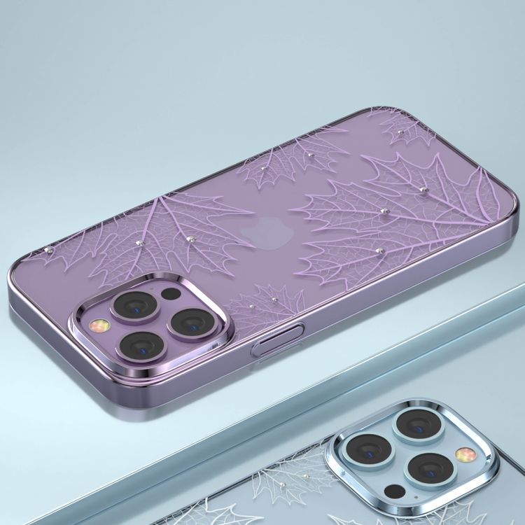 Devia Autumn Series Protective Case for iPhone 14 Pro Max - Purple