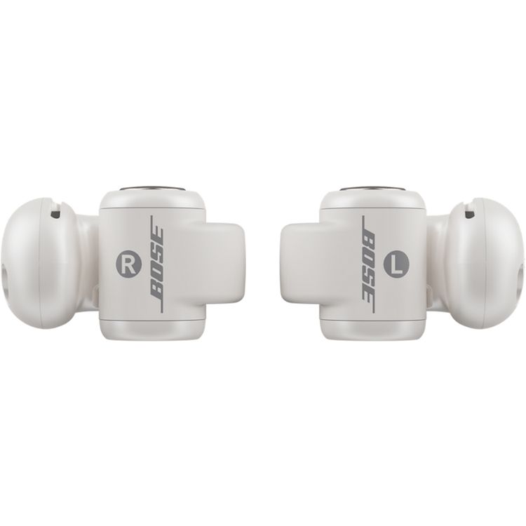 Bose Ultra Open Ear True Wireless Earbuds, Up to 48 Hours of Battery Life, Immersive Audio, Open-Air Design, Surprisingly Private, Snapdragon Sound, Long-Lasting Comfort - White Smoke