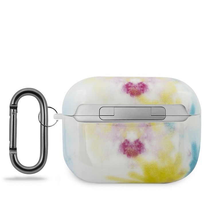 CG MOBILE U.S.Polo Assn. Tie & Dye Collection Case Compatible for AirPods Pro, Scratch Resistant, Shock Absorption & Drop Protection Cover Officially Licensed - Multicolor