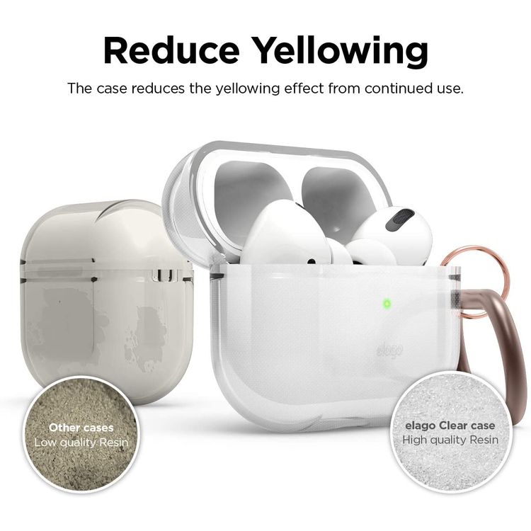 Elago Clear Hang Case لـ Apple Airpods Pro - صافي