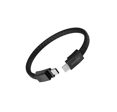 Porodo USB-C to Lightning Wristband Cable with Magnetic S...