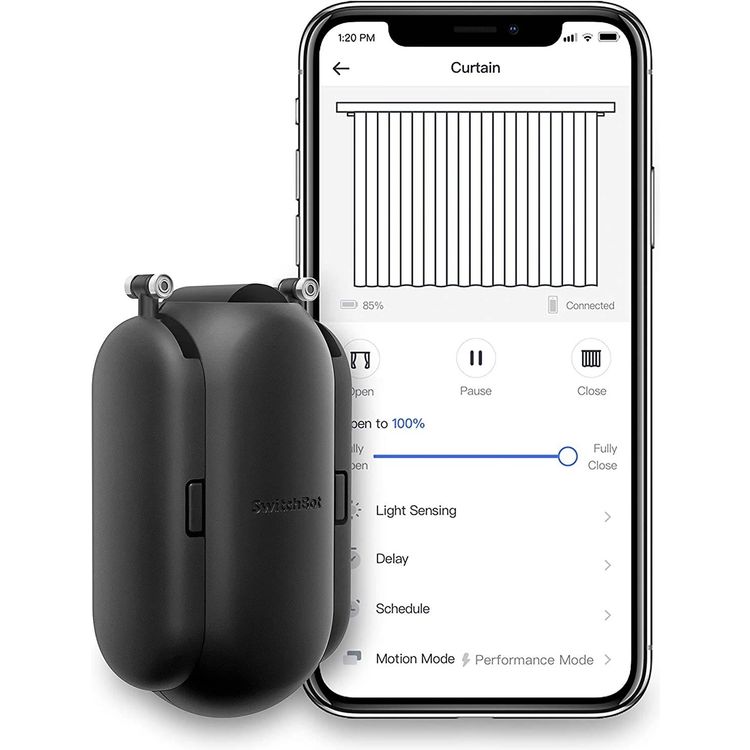 SwitchBot Curtain ( U Rail 2 ) - Black