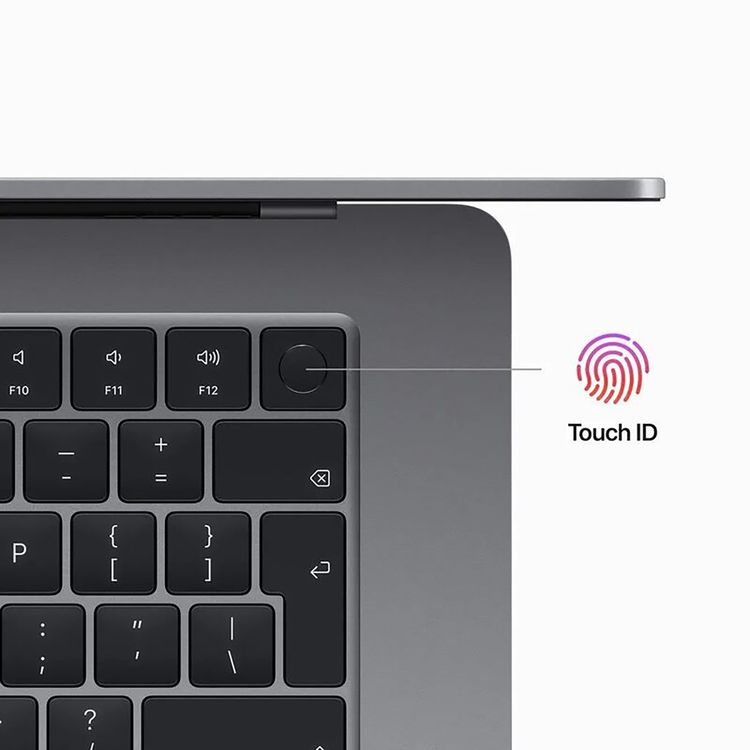 Apple MacBook Air 15-inch M2 chip 8-core CPU, 10-core GPU, 512GB, 8GB (English)  - Space Gray