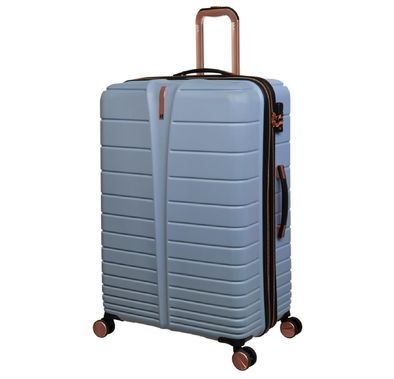it Luggage Fascinate ABS Hard Case, Expandable Trolley with TSA Lock, 8 Spinner Wheels - Sky Blue